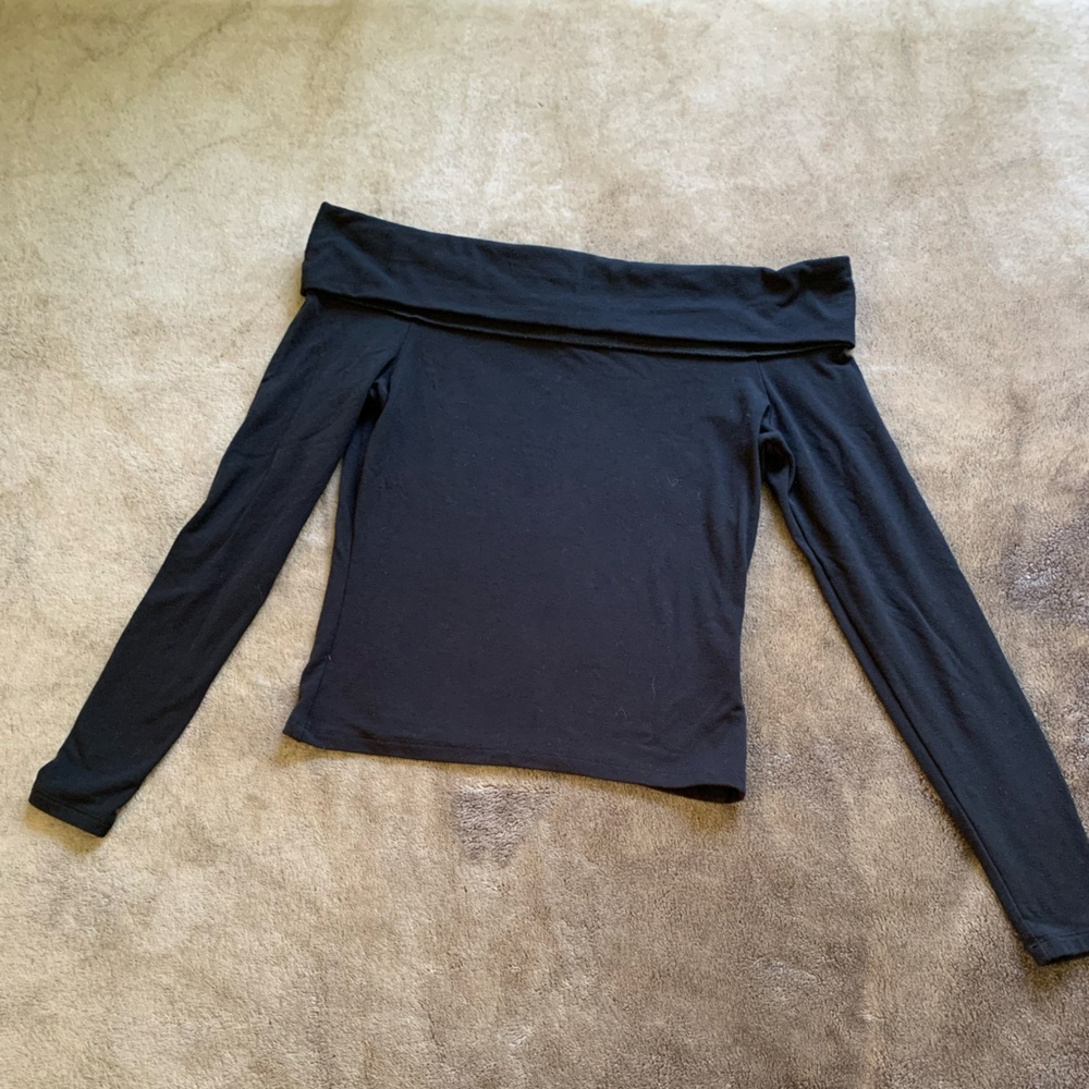 Abercrombie & Fitch Black Soft Collection Top